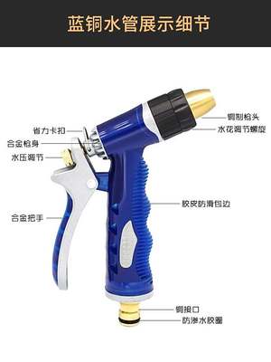 家用洗车新选择 高压水枪与伸缩水管的完美搭配